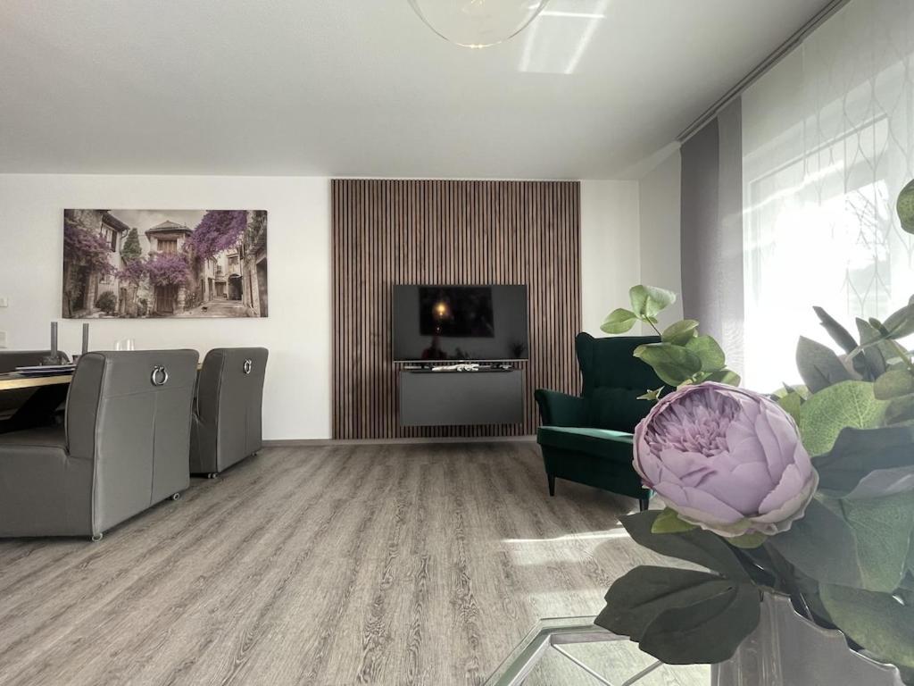 Exklusive Wohnung Zentral Mit Grossem Balkon 罗斯海姆 外观 照片
