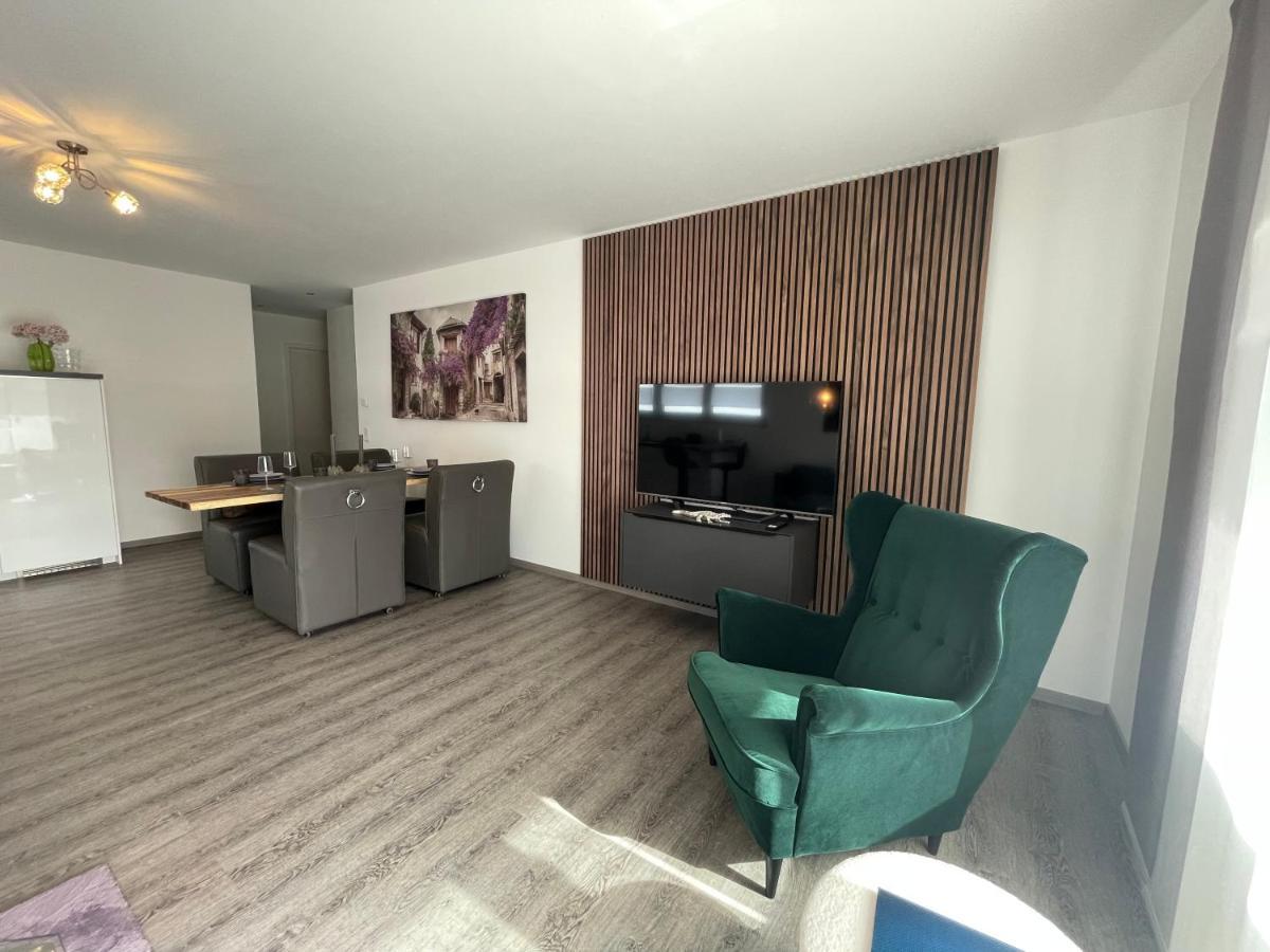 Exklusive Wohnung Zentral Mit Grossem Balkon 罗斯海姆 外观 照片