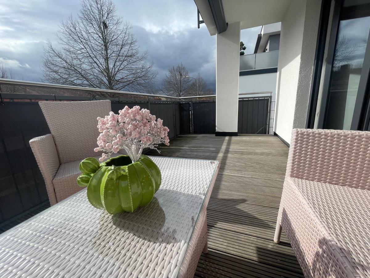 Exklusive Wohnung Zentral Mit Grossem Balkon 罗斯海姆 外观 照片